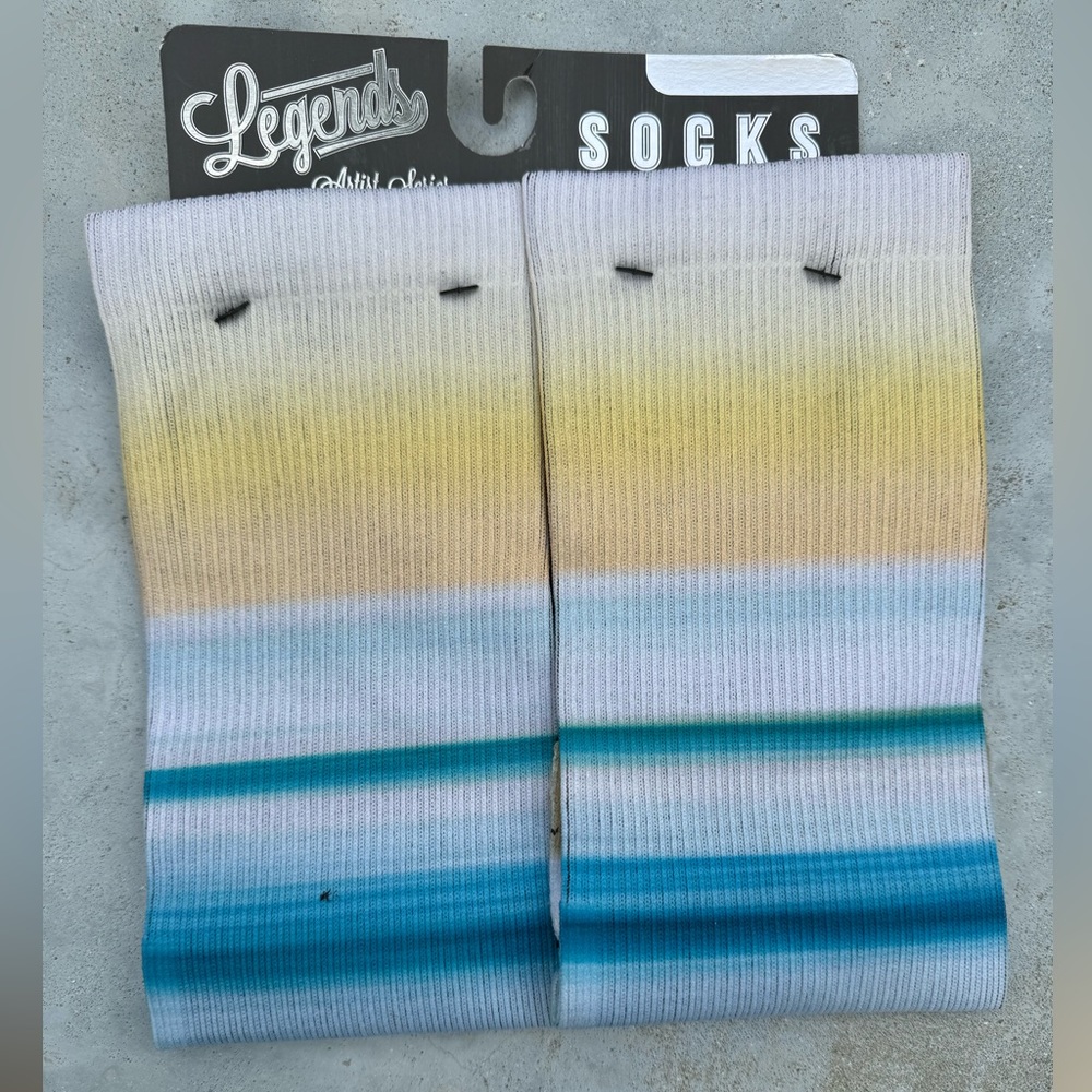 Mens Legend’s XL Socks Surfer brand NWT
